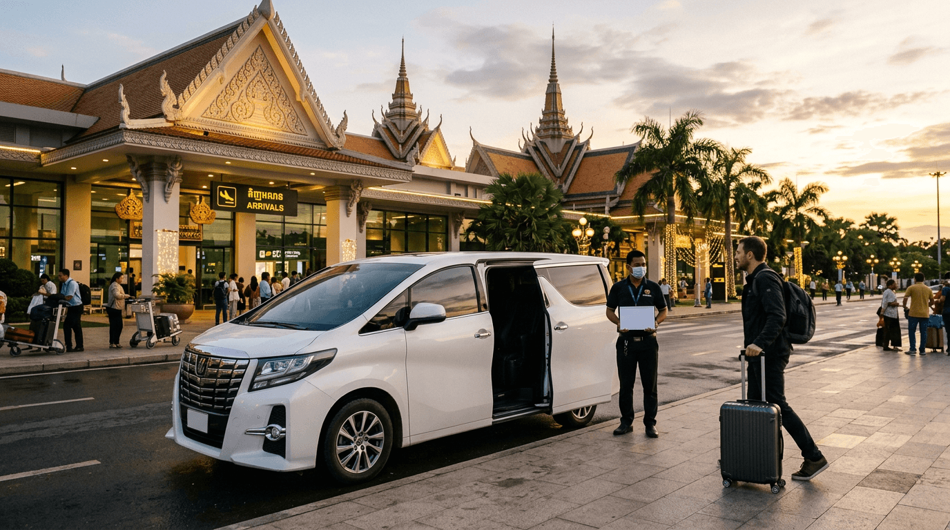 Traslado al aeropuerto de Siem Reap (SAI): tu guía de van privada sin estrés